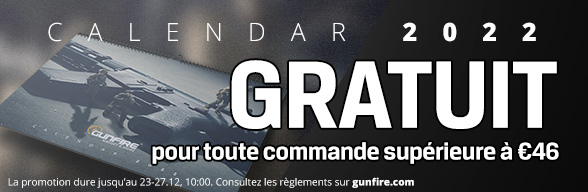 Calendrier Gunfire 2022 gratuit Vol. 2 !