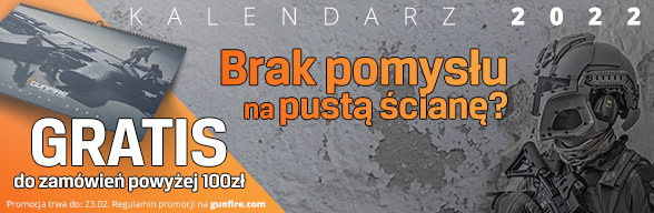 Kalendarz Gunfire 2022 Gratis!