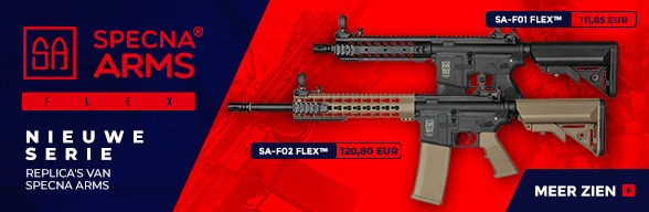 Nieuwe serie replica's van Specna Arms