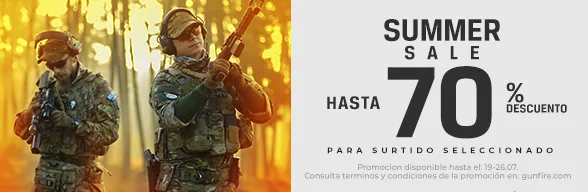 Rebajas de verano en Gunfire