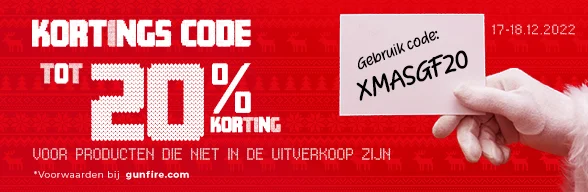 Kortingscode op niet afgeprijsde producten!