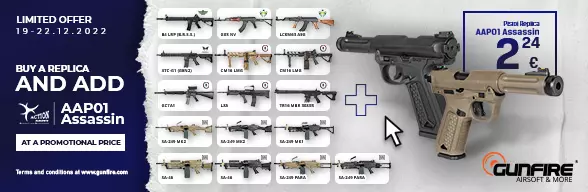 Short airsoft gun for free!