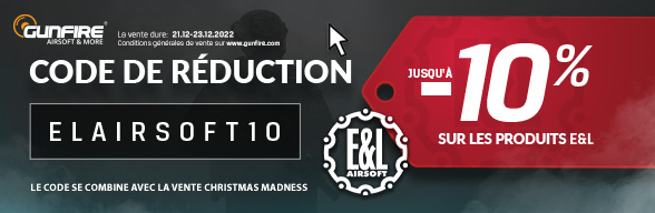 Code de réduction pour les produits E&L