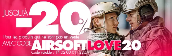 Code de réduction pour la Saint-Valentin