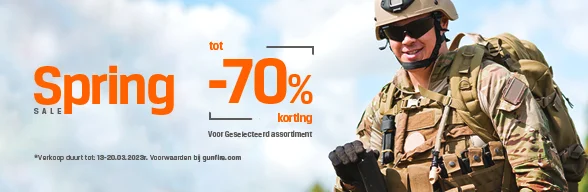 Spring sale bij Gunfire