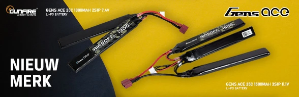 Nieuw merk in Gunfire - Gens Ace