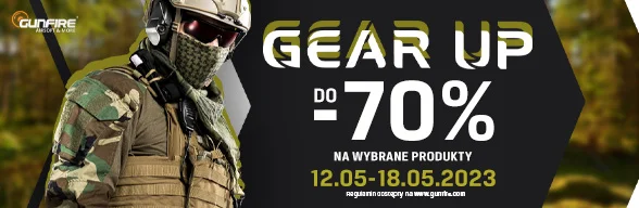 GEAR UP! Promocja do -70% na wybrane produkty