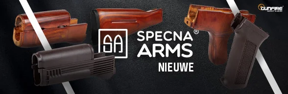 Nieuwe onderdelen voor airsoft gun van Specna Arms!