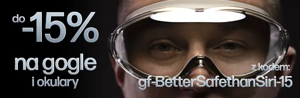 Do -15% na okulary i gogle taktyczne z kodem GF-BETTERSAFETHANSIRI-15