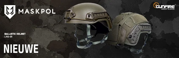 Nieuwe ballistische helm van Maskpol