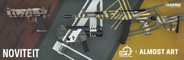 Nieuwe airsoft gun van GF Custom Division x Almost Art
