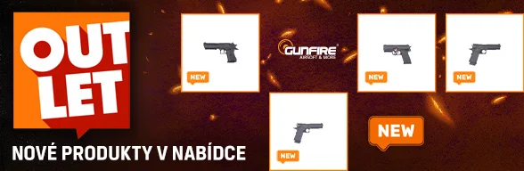 Airsoftové zbraně za super ceny v Outletu