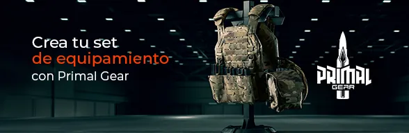 Crea tu conjunto táctico con Primal Gear