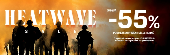 Remises jusqu'à -55% en promotion Heatwave