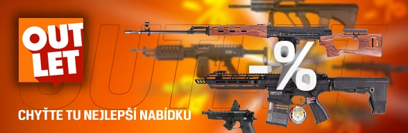 OUTLET - airsoftové zbraně za nižší ceny