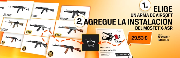 MOSFET X-ASR incluido en el precio del servicio de instalación