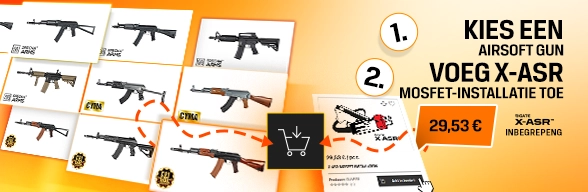 MOSFET X-ASR inbegrepen in de prijs van de installatieservice