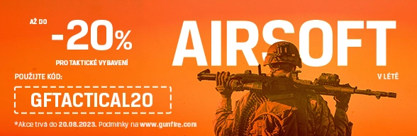 Horké léto se slevovým kódem GFTACTICAL20