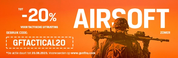 Hete zomer met kortingscode GFTACTICAL20