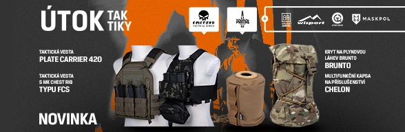 Taktika Útok! Nové a horké dodávky équipement