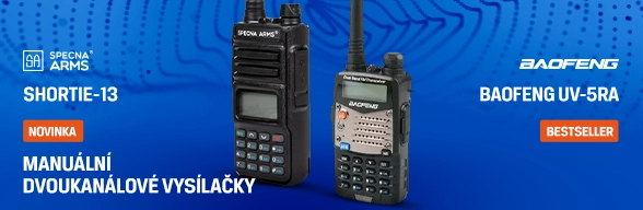 NOVINKA! Vysílačka Shortie-13