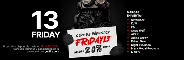 Hasta -20% en marcas seleccionadas con el código FRIDAY13