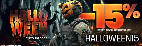 Up to -15% with code HALLOWEEN15
