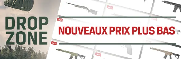 Nouveaux prix plus bas dans la zone Drop Zone