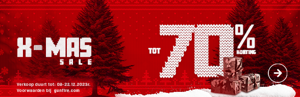 X-MAS SALE bij Gunfire!