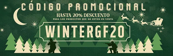 Hasta -20% con el código WINTERGF20