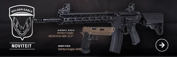 NIEUW | Golden Eagle en JG\GE Airsoft guns