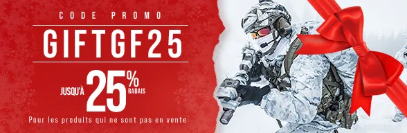 Jusqu'à -25% avec le code GIFTGF25