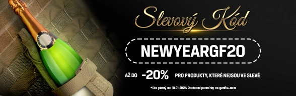 Sleva až do 20% s kódem NEWYEARGF20