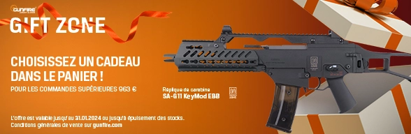 SA-G11 KeyMod EBB GRATUIT pour les commandes supérieures à 963 EUR