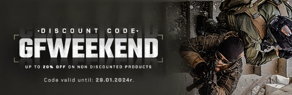 Enjoy up to 20% off with the code GFWEEKEND
