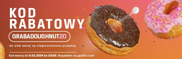 Do -20% z kodem GRABADOUGHNUT20