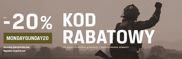 Z kodem MONDAYGUNDAY20 do -20%