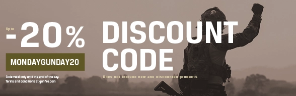 Up to 20% off with code MONDAYGUNDAY20