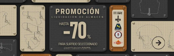 Promoción Liquidación de Almacén: ¡hasta un -70%