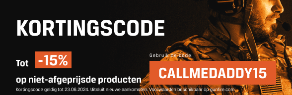 Tot -15% met code CALLMEDADDY15