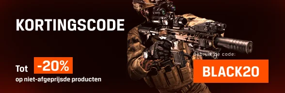 Tot -20% met de code BLACK20