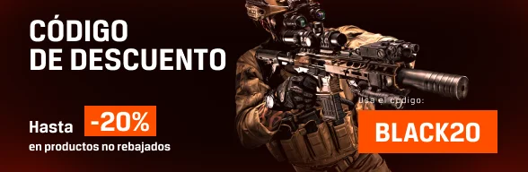 Hasta un -20% con el código BLACK20