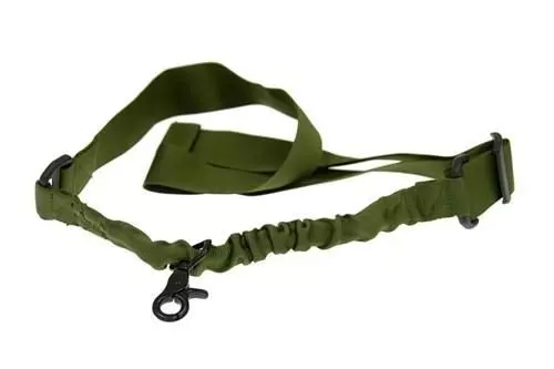 1-Point Tactical Sling - Bungee, olive green