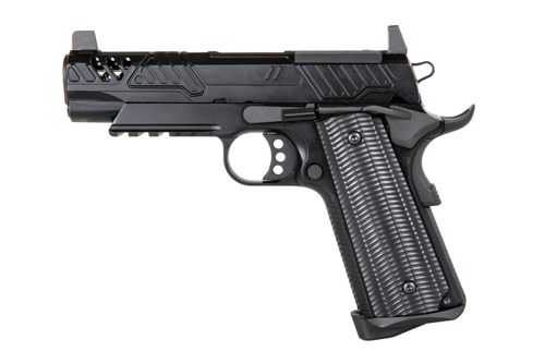 ASG PTS ZEV ED-Brown 1911 pistool (Standaard uitvoering) Zwart