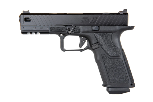 ASG PTS ZEV OZ9 Elite pistool (Ultraversie) Zwart