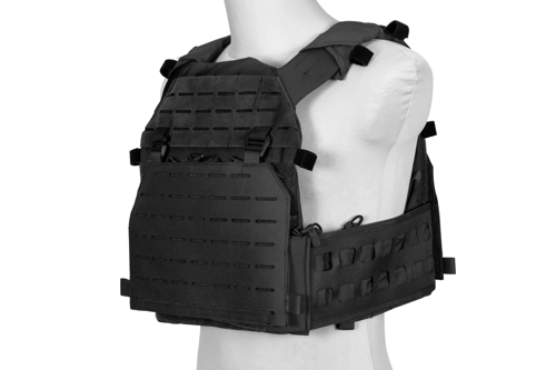 Advanced Laser-Cut tactisch vest - zwart