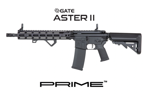 Airsoft geweer Specna Arms Daniel Defense® RIS III 12,5'' SA-P28 Prime™ Aster II ETU met brushless motor Zwart