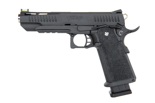 Airsoft pistol Modify Trinity Hi-Capa 5.1 (Aluminium slide) Green Gas Zwart