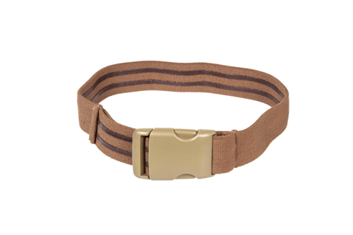 Anti-slip belt for drop leg holsters - tan