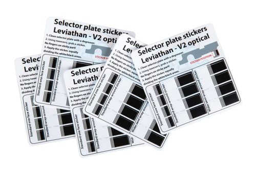 Jefftron Leviathan V2 Optische ETU keuzestickerset